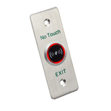 Detection range and time delay can adjustable access control door switch no touch infrared sensor exit button